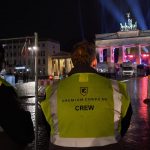 Premium Corps Mitarbeiter sorgen beim Silvesterevent am Brandenburger Tor für Sicherheit